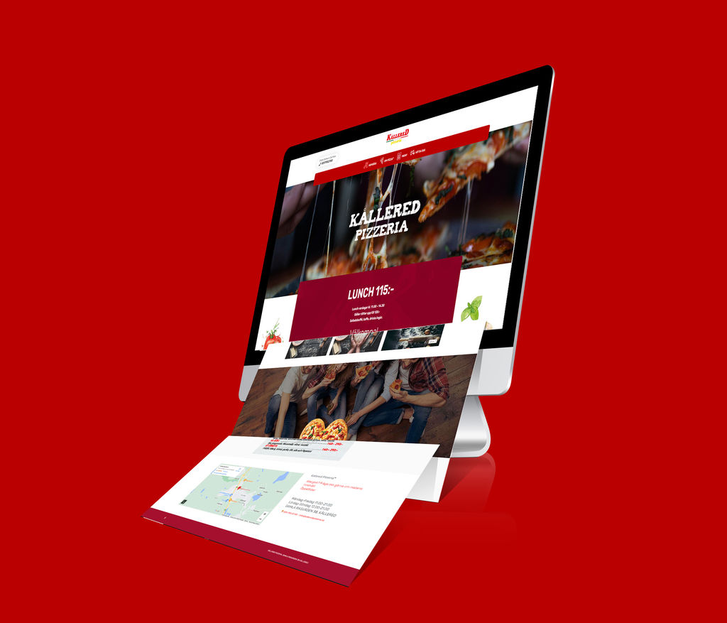www.kalleredpizzeria.se- İstanbul Web Tasarım